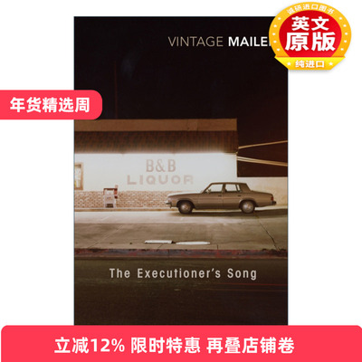 英文原版 The Executioner's Song 刽子手之歌 诺曼·梅勒 普利策奖 英文版 进口英语原版书籍