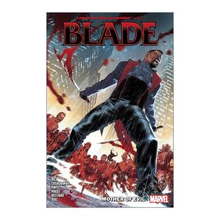 英文版 Hill 書籍 卷一 漫威漫畫 Blade Vol. Evil 英文原版 邪惡之母 進口英語原版 Mother 刀鋒戰(zhàn)士 Bryan
