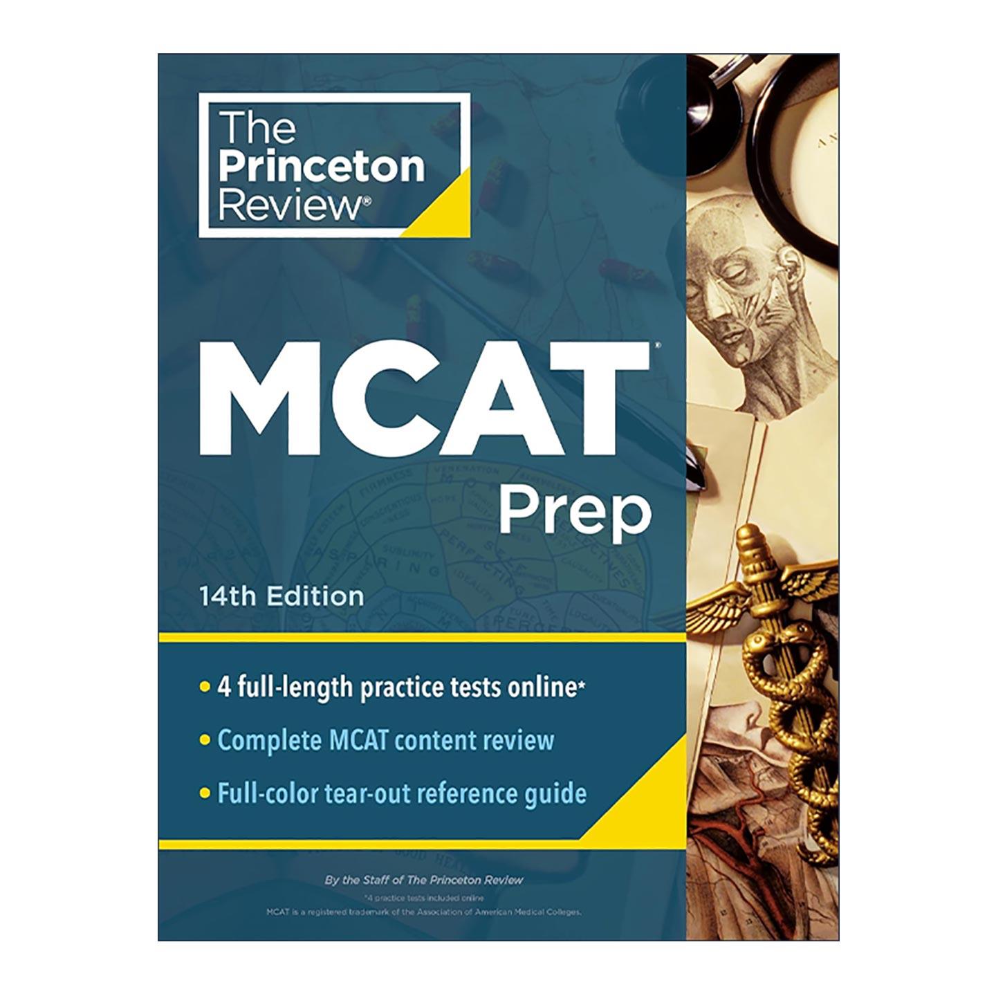 英文原版 Princeton Review MCAT Prep MCAT医学研究生入学考试备考指南 2026 第14版 英文版 进口英语原版书籍