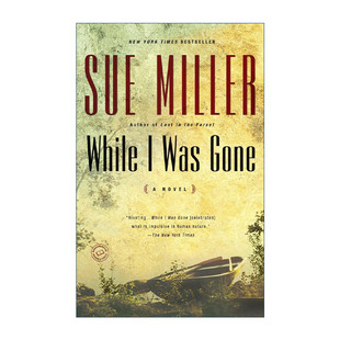 心理小说 While 当我离开 英文原版 Sue 进口英语原版 Was 英文版 书籍 Gone Miller 时候