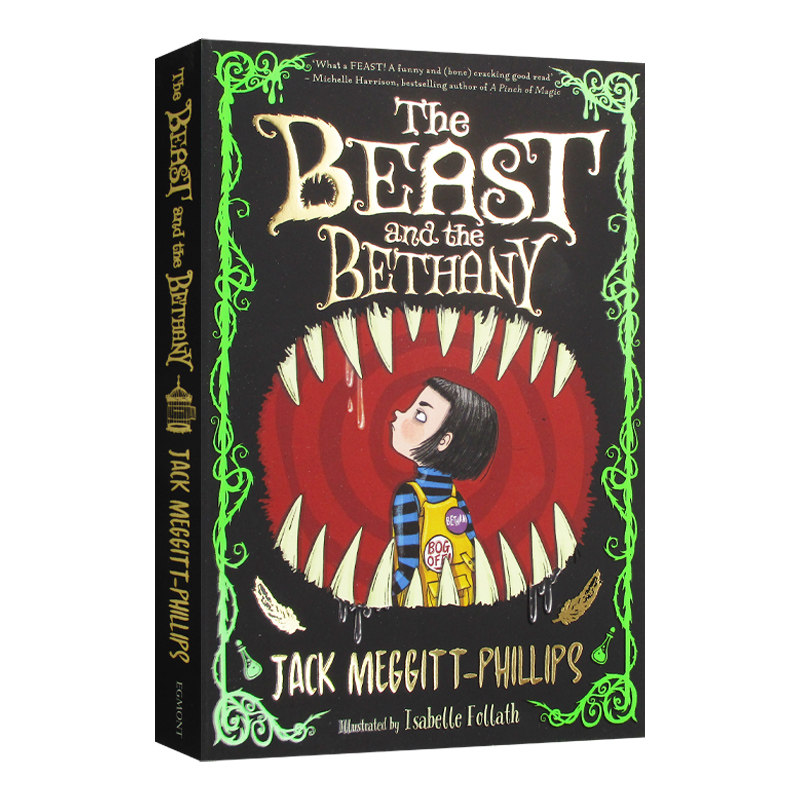 英文原版 the beast and the bethany 野兽与贝塔尼 儿童英语课外阅读