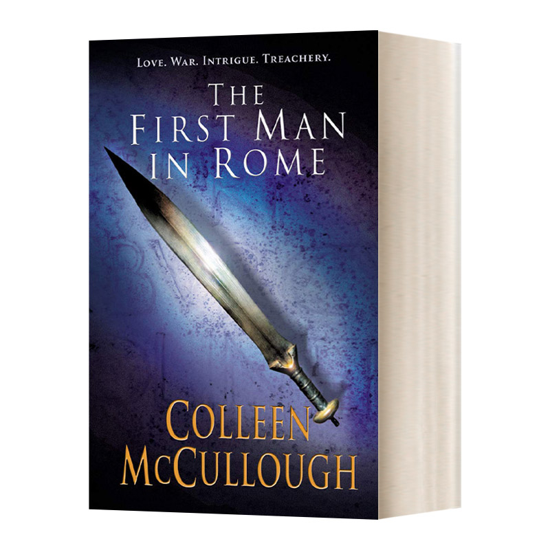 英文原版小说 First Man In Rome Masters of Rome  1 罗马第一人 考琳·麦卡洛 英文版 进口英语原版书籍