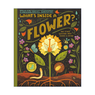 Inside 书籍 进口英语原版 儿童花卉自然科普百科绘本 What Rachel Flower 英文版 英文原版 花 Ignotofsky 里面有什么