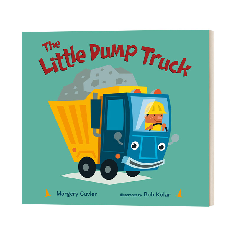英文原版 The Little Dump Truck 小自卸车 纸板书 英文版 进口英语原版书籍