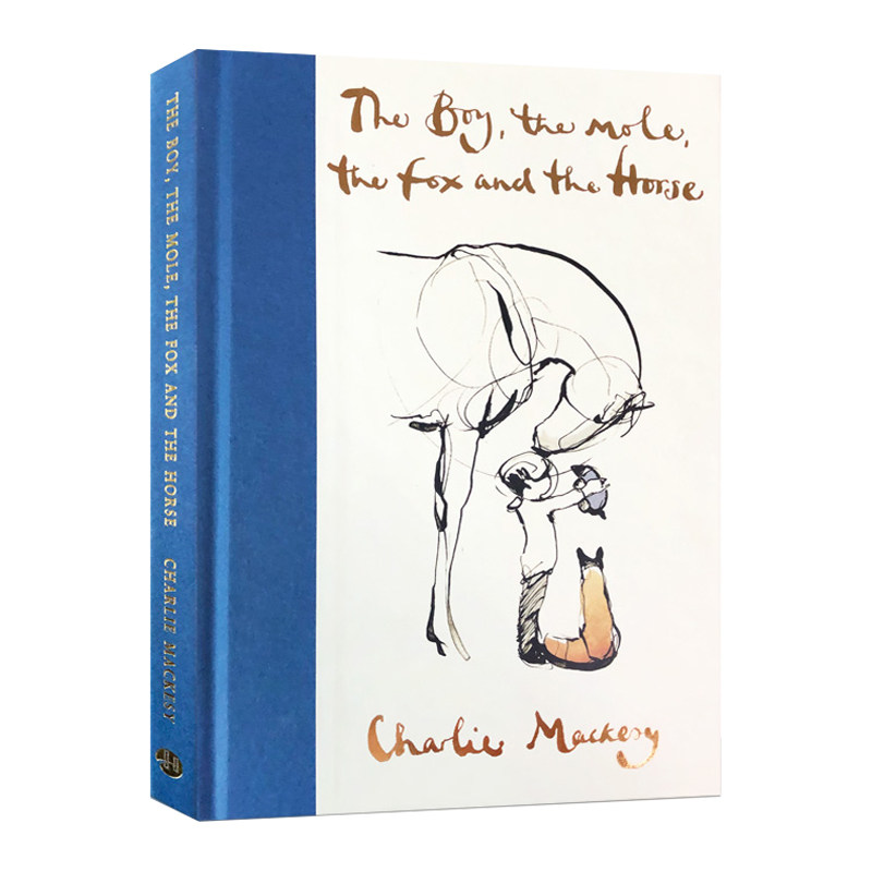男孩 鼹鼠 狐狸和马 英文原版 The Boy the Mole the Fox and the Horse 儿童文学艺术启蒙绘本 进口英语阅读图画书精装