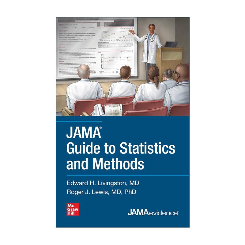英文原版 Jama Guide to Statistics and Methods JAMA统计与方法指南 临床研究 实践医学 英文版 进口英语原版书籍