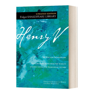 Library 书籍 进口英语原版 英文版 Shakespeare Folger 福尔杰莎士比亚图书馆系列 亨利五世 Henry 英文原版