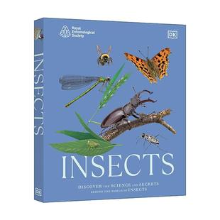 英国皇家昆虫学会 Insects DK动物科普百科全书精装 英文版 书籍 英文原版 进口英语原版 RES