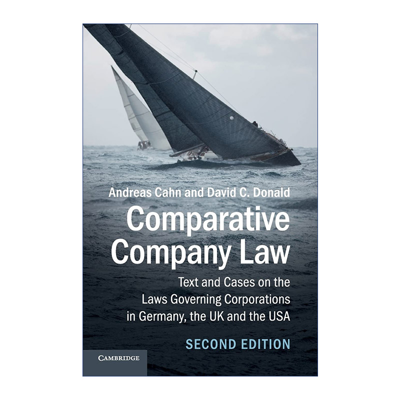 英文原版 Comparative Company Law 比较公司法 Andreas Cahn 英文版 进口英语原版书籍