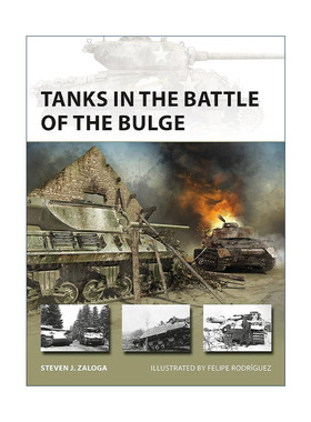 英文原版 Tanks in the Battle of the Bulge 二战阿登战役中的坦克 先锋武器系列 英文版 进口英语原版书籍