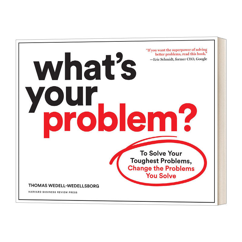 英文原版 What's Your Problem 你的问题是什么 解决棘手的问题 就改变你解决的问题 英文版 进口英语原版书籍