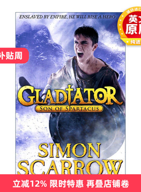 英文原版 Gladiator Son of Spartacus 角斗士3 西蒙·斯卡罗 畅销青少年古罗马战斗小说 英文版 进口英语原版书籍