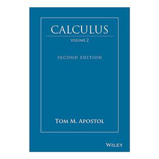 M.Apostol 第2版 Calculus 英文原版 书籍 微积分卷2 精装 进口英语原版 英文版 加州理工学院荣誉教授Tom Volume