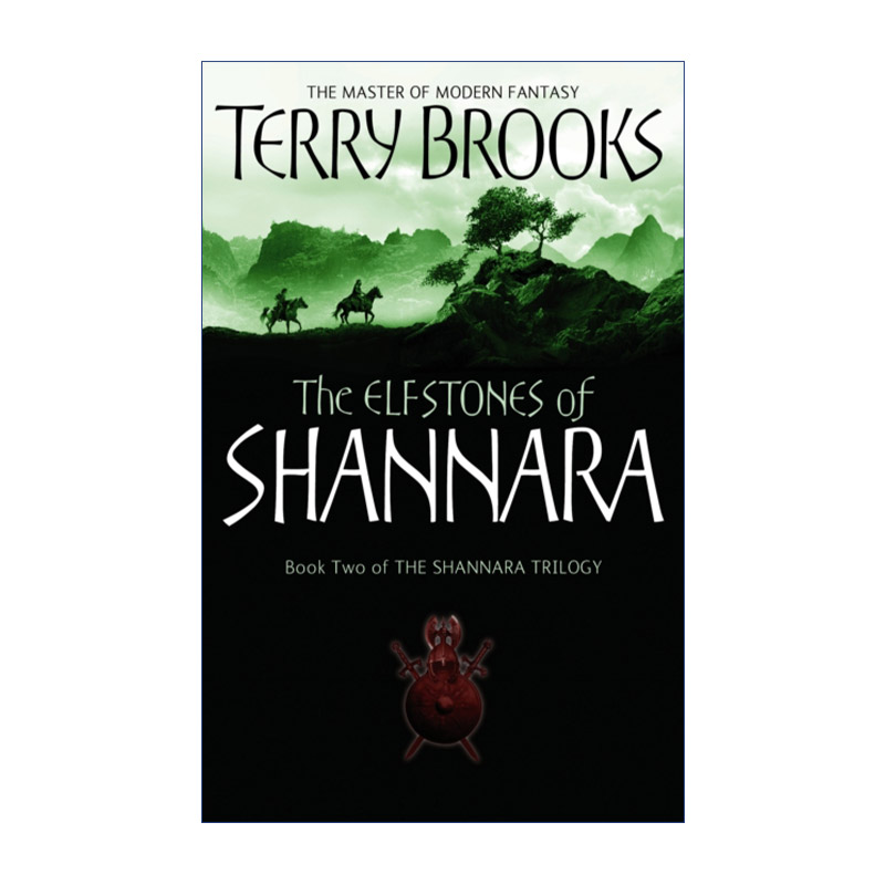 英文原版 The Elfstones Of Shannara精灵之石沙拉娜传奇2 The Original Shannara Trilogy奇幻小说英文版进口英语原版书籍