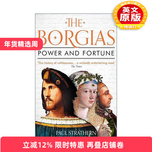 英文原版 The Borgias 波吉亚家族兴衰史 权力与财富 英文版 进口英语原版书籍