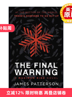 英文原版 Maximum Ride The Final Warning 极速飞行小说4 詹姆斯·帕特森 英文版 进口英语原版书籍