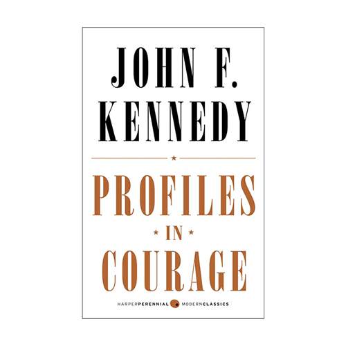 英文原版 Profiles in Courage 当仁不让 约翰肯尼迪自传 Harper经典豪华系列 英文版 进口英语原版书籍