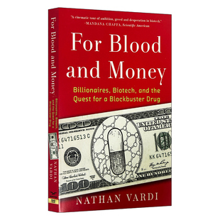 英文原版 For Blood and Money 血色财富 抗癌药背后的利益与梦想 福布斯资深编辑内森·瓦尔迪 英文版 进口英语原版书籍