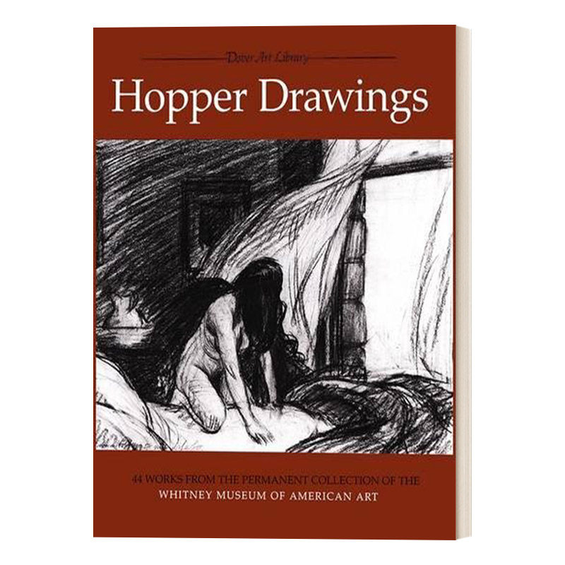 英文原版 hopper drawings 爱德华·霍珀素描作品集 英文版 进口英语