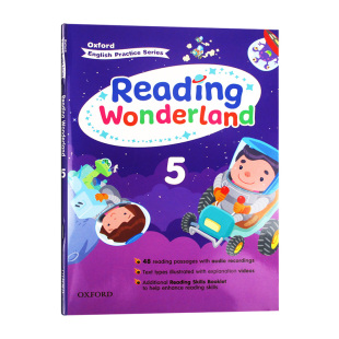 英语书籍 Oxford儿童全英语书 Reading 英文版 正版 Oxford Wonderland OUP 牛津小学五年级英语阅读练习册 进口原版 英文原版
