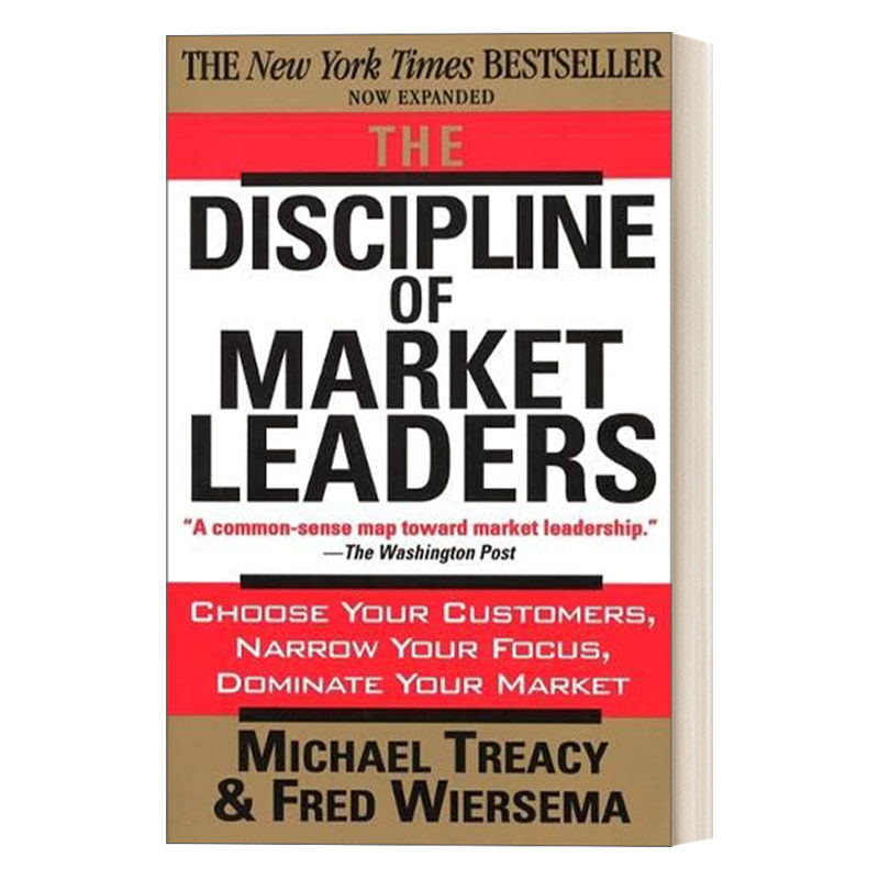 英文原版 The Discipline of Market Leaders 市场领导学 精选顾客 集中目标  掌握市场 英文版 进口英语原版书籍