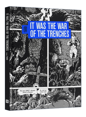 英文原版 It Was the War of the Trenches 这是战壕之战  战俘营回忆录作者雅克·塔尔迪 诺顿精装漫画 英文版 进口英语原版书籍
