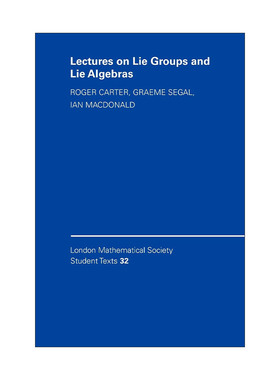 英文原版 Lectures on Lie Groups and Lie Algebras 李群与李代数 伦敦数学会学生文本系列 英文版 进口英语原版书籍