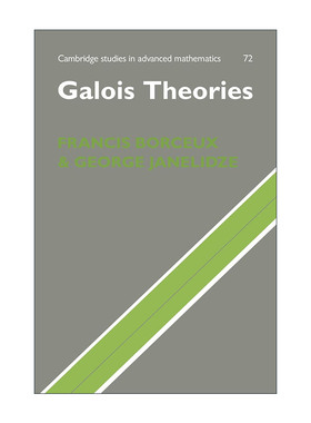 英文原版 Galois Theories 伽罗瓦理论 剑桥高等数学研究系列 英文版 进口英语原版书籍