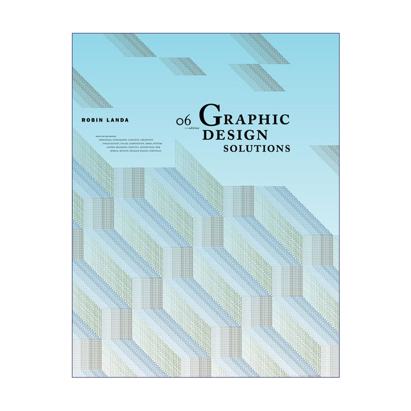 英文原版 Graphic Design Solutions 平面设计方案 第6版 英文版 进口英语原版书籍