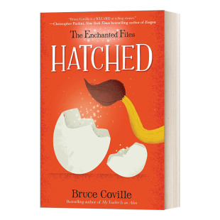 Files 书籍 进口英语原版 儿童奇幻侦探冒险小说 The Enchanted Bruce Hatched 英文版 英文原版 魔法档案系列2 Coville 孵化