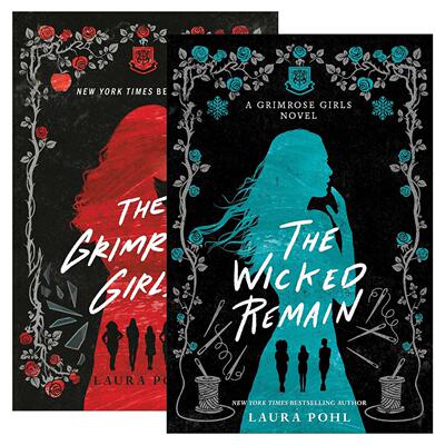 英文原版 The Grimrose Girls 格里姆罗斯女孩2册 青少年奇幻悬疑小说 Laura Pohl 英文版 进口英语原版书籍