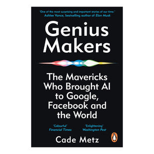 深度学习革命 从历史到未来 凯德·梅茨 英文原版 进口英语原版 Makers 英文版 书籍 Genius