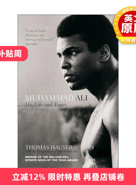 英文原版 Muhammad Ali His Life and Times 拳王阿里传记 英文版 进口英语原版书籍