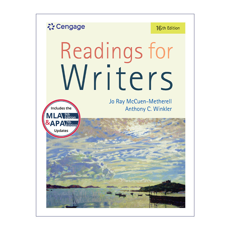 英文原版 Readings for Writers 写作全指南 在阅读中学习写作 从读者到作者 第16版 英文版 进口英语原版书籍