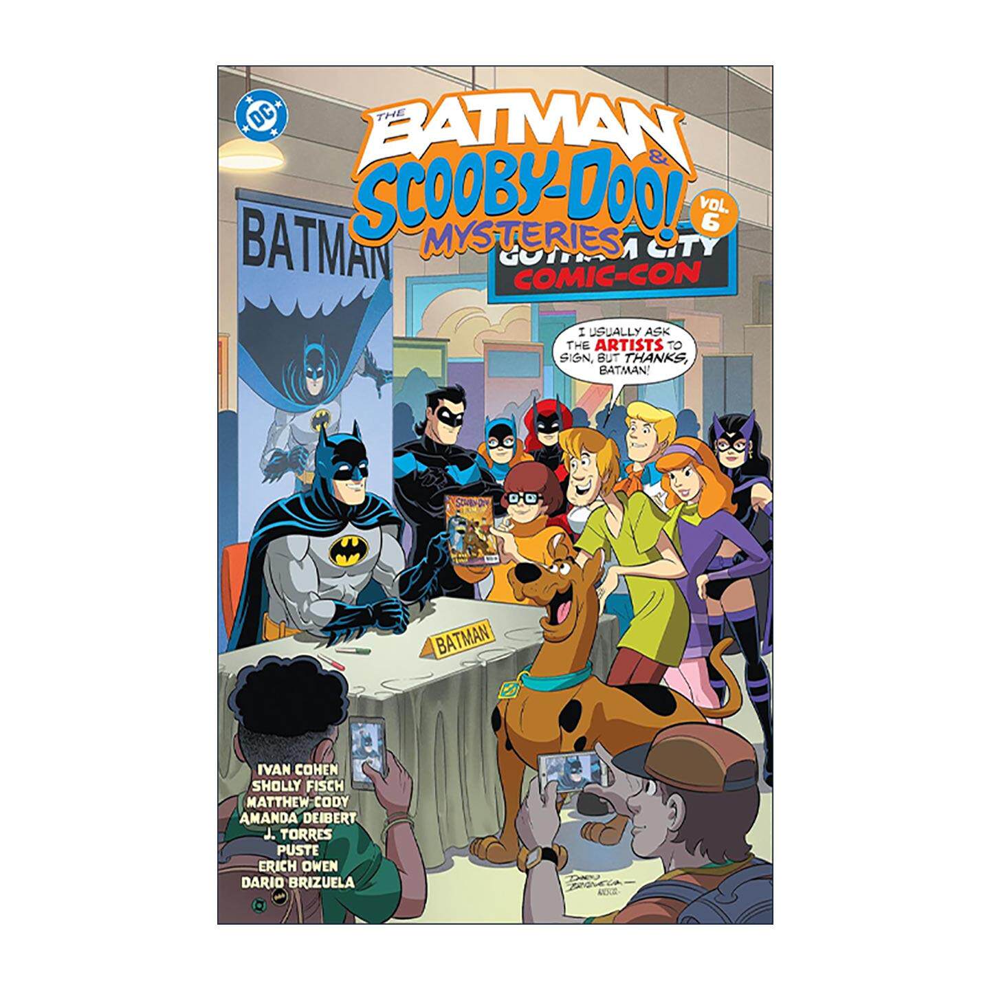 英文原版 The Batman & Scooby-Doo Mysteries Vol.6 蝙蝠侠与史酷比狗之谜 卷六 儿童DC漫画 英文版 进口英语原版书籍