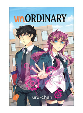 英文原版 Unordinary 异能者1 WEBTOON热门青少年奇幻网漫 uru-chan 英文版 进口英语原版书籍