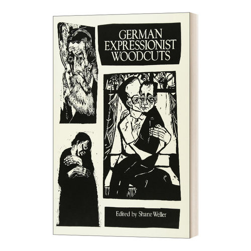 英文原版 German Expressionist Woodcuts 德国表现主义木刻 英文版 进口英语原版书籍