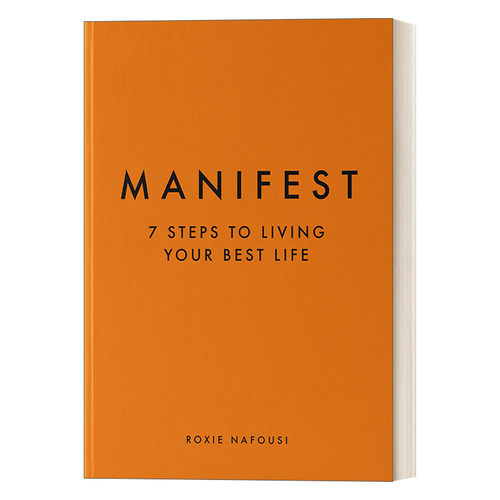 英文原版 Manifest 7 Steps to Living Your Best Life 清单 美好生活的7个步骤 精装 英文版 进口英语原版书籍