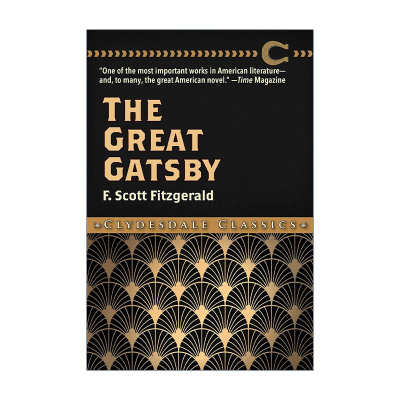 英文原版 The Great Gatsby 了不起的盖茨比 菲茨杰拉德 Clydesdale Classic 英文版 进口英语原版书籍