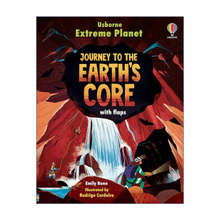英文原版 Usborne Extreme Planet Journey's to the Earth's Core 星球极地 地心之旅 尤斯伯恩儿童科普百科绘本进口英语原版书籍