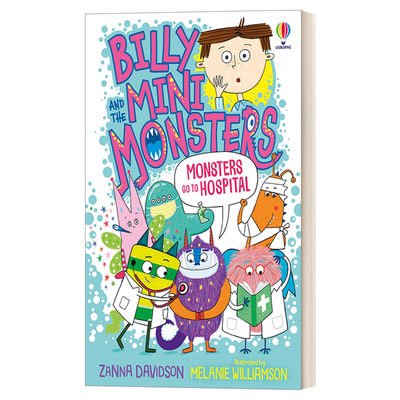 英文原版 12. Billy and the Mini Monsters Monsters go to Hospital 比利和迷你怪兽12 怪兽去医院 英文版 进口英语原版书籍