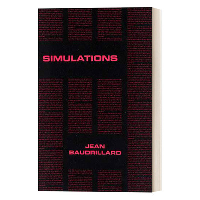 英文原版 Simulations Foreign Agents Series 模拟 哲学 Jean Baudrillard 英文版 进口英语原版书籍