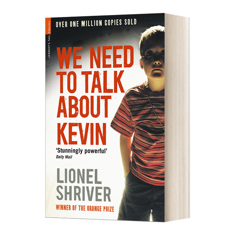 英文原版小说 We Need To Talk About Kevin 凯文怎么了 电影版 英文版 进口英语原版书籍