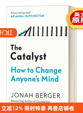 英文原版 The Catalyst How to Change Anyone's Mind 催化剂 如何改变别人的想法 英文版 进口英语原版书籍