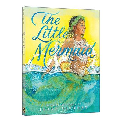 英文原版 The Little Mermaid 小美人鱼 精装图画书 插画师杰里.平克尼 凯迪克奖得主 英文版 进口英语原版书籍