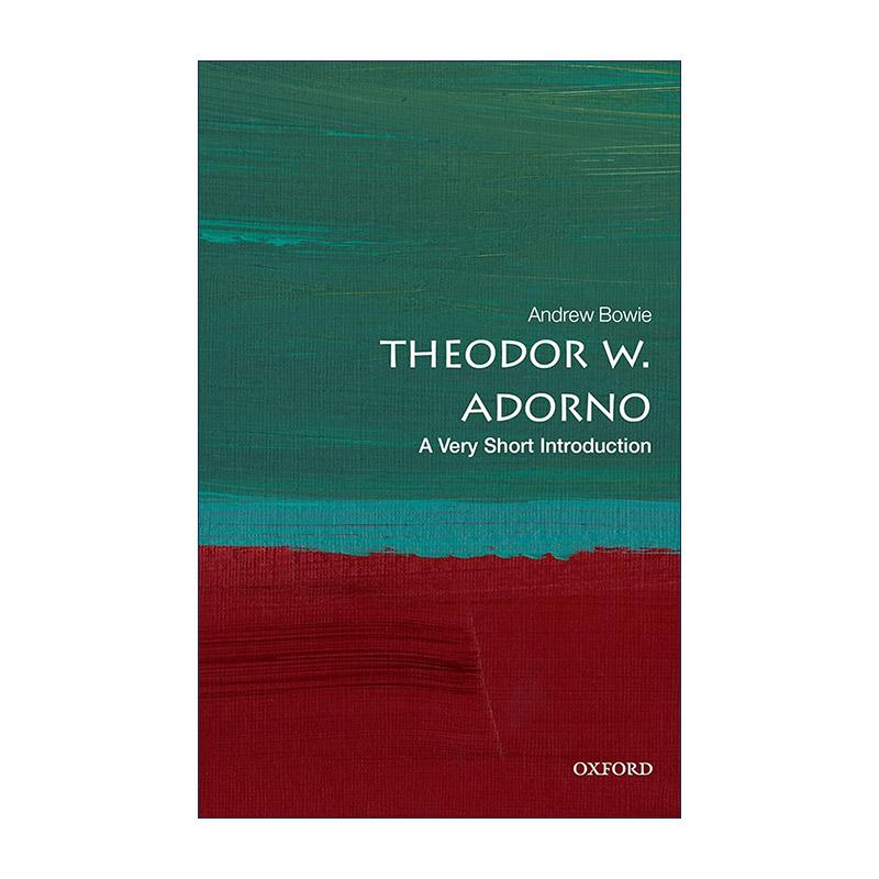 英文原版 Theodor W Adorno A Very Short Introduction 西奥多·阿多诺 牛津通识读本 英文版 进口英语原版书籍