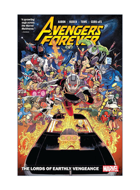 英文原版 Avengers Forever Vol.1 The Lords of Earthly Vengeance 永远的复仇者 卷一 尘世复仇之王 漫威漫画进口英语原版书籍