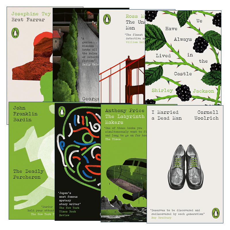 英文原版 Penguin Modern Classics – Crime & Espionage 企鹅犯罪经典系列8册 我们一直住在城堡里 英文版 进口英语原版书籍