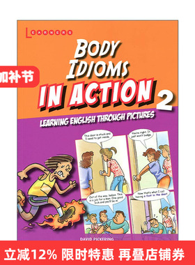 英文原版 Body Idioms In Action 2 学乐画中画 身体成语卷2 英文版 进口英语原版书籍