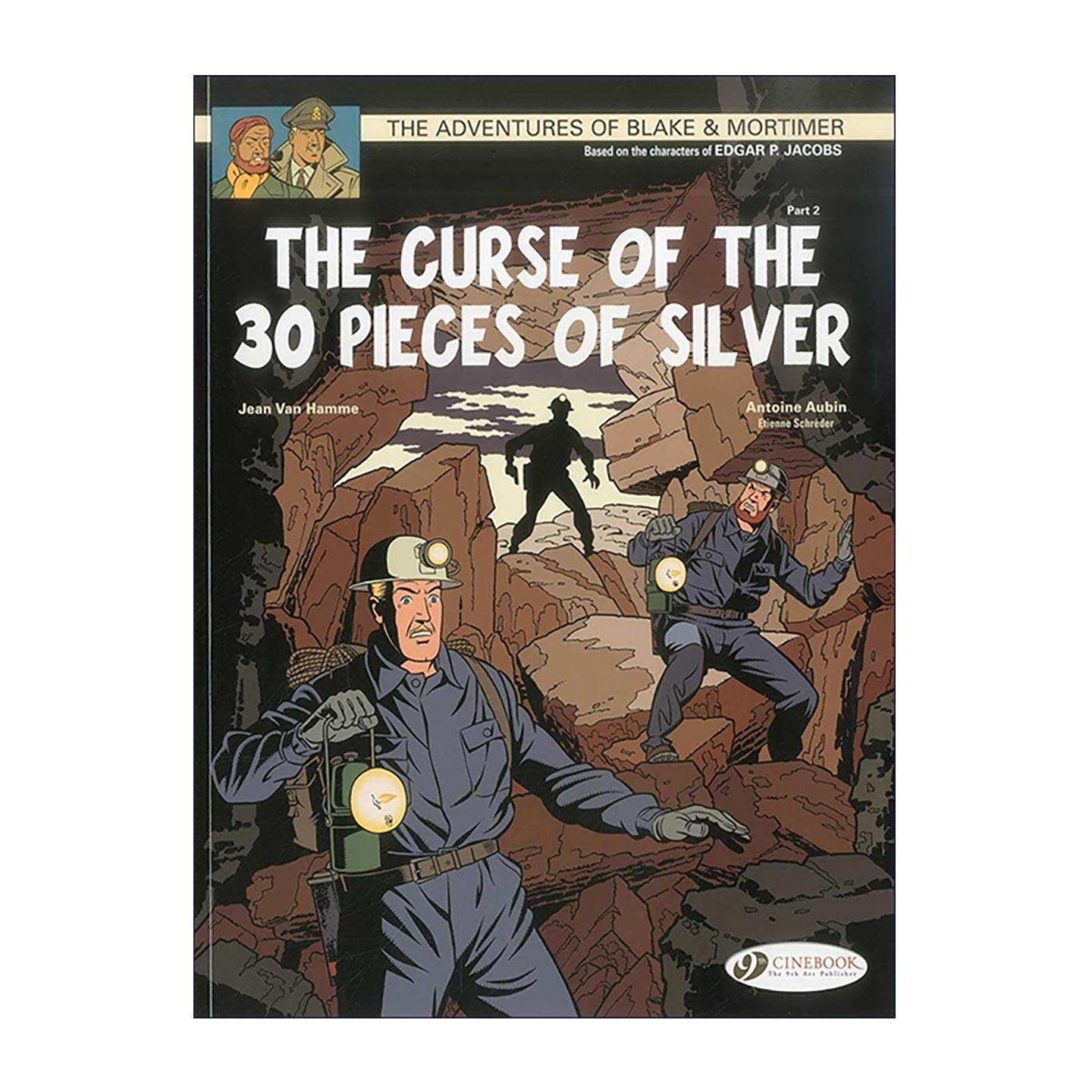 英文原版 Curse Of The 30 Pieces Of Silver Part 2 三十银币的诅咒卷二 布上尉与莫教授历险记 英文版 进口英语原版书籍